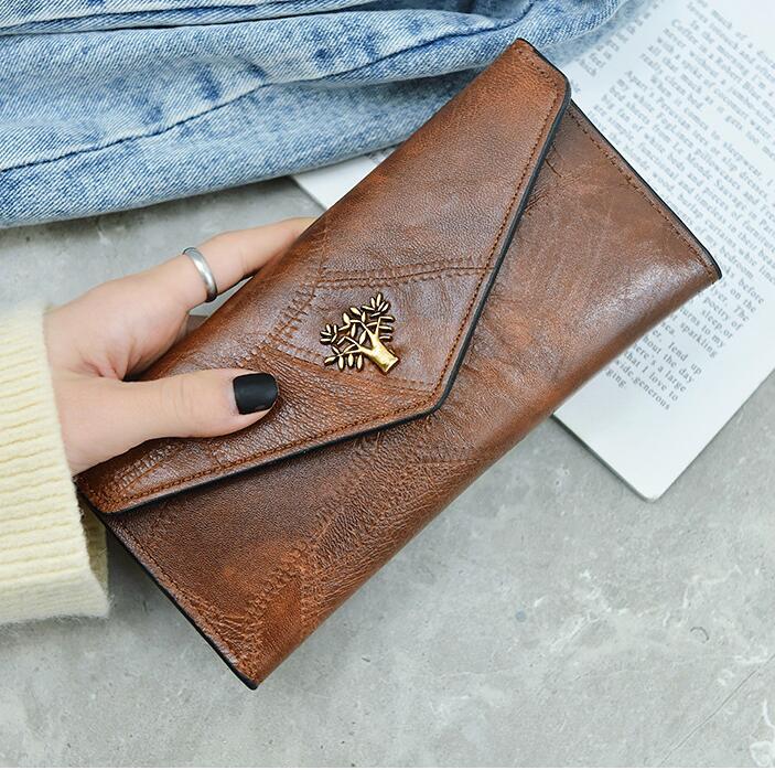 Factory outlet brand women bag flip - stitch leather wallet retro multifunctional minimalist leather long wallet fashion multi-card card, Deep brown3(boutique box)
Factory outlet brand women bag flip - stitch leather wallet retro multifunctional minimalist leather long wallet fashion multi-card card, Deep brown3(boutique box)