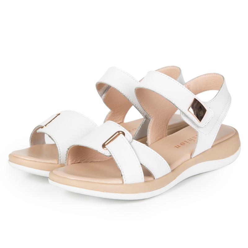 Sandals Vrouwen Vrouwelijke Dames Moeder Echt Lederen Schoenen Sandalen Flats Zachte Haak Loop Koreaanse Bling Zomer, Black
Sandals Vrouwen Vrouwelijke Dames Moeder Echt Lederen Schoenen Sandalen Flats Zachte Haak Loop Koreaanse Bling Zomer, Black