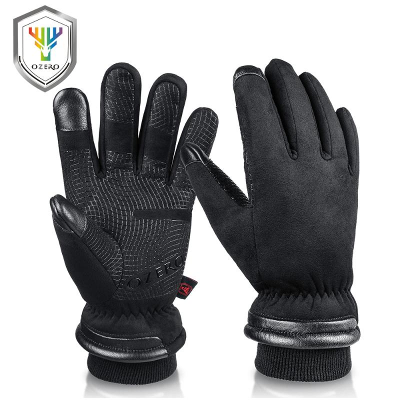 OZERO Mens Waterproof Winter Gloves Touch Screen Fingers Motorcycle Deerskin Riding Winter Windproof Snow Glove 9013A, As pic
OZERO Mens Waterproof Winter Gloves Touch Screen Fingers Motorcycle Deerskin Riding Winter Windproof Snow Glove 9013A, As pic