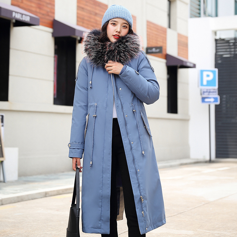 Women's Winter Jacket New Arrival Cotton Padded Jacket Slim Long Winter Jacket Women Thicken Ladies Coat Warm Women Parkas 201110wtt