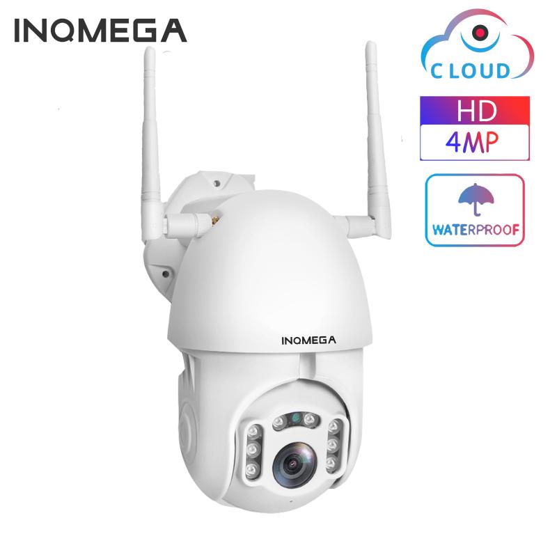 

INQMEGA 4MP Cloud IP Camera PTZ Speed Dome Cam WiFi Wireless Outdoor security Auto Tracking Camera Waterproof Surveillance