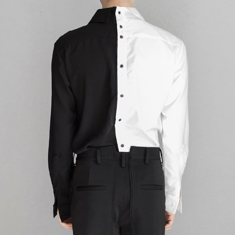 2021 Self-made New Original From Men Long-glove Shirt with Black White Color Patchwork Impact Shirt. S-6xl!! 48IC, 11
2021 Self-made New Original From Men Long-glove Shirt with Black White Color Patchwork Impact Shirt. S-6xl!! 48IC, 11
