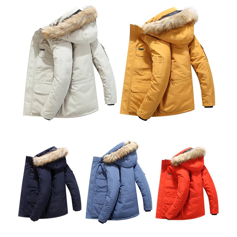 Men Winter Jackets Warm Overalls Parkas Male Coats Hooded Men's Clothing Thick Windbreaker Outwears Fashion Solid Jacket -6XL, Beige
Men Winter Jackets Warm Overalls Parkas Male Coats Hooded Men's Clothing Thick Windbreaker Outwears Fashion Solid Jacket -6XL, Beige