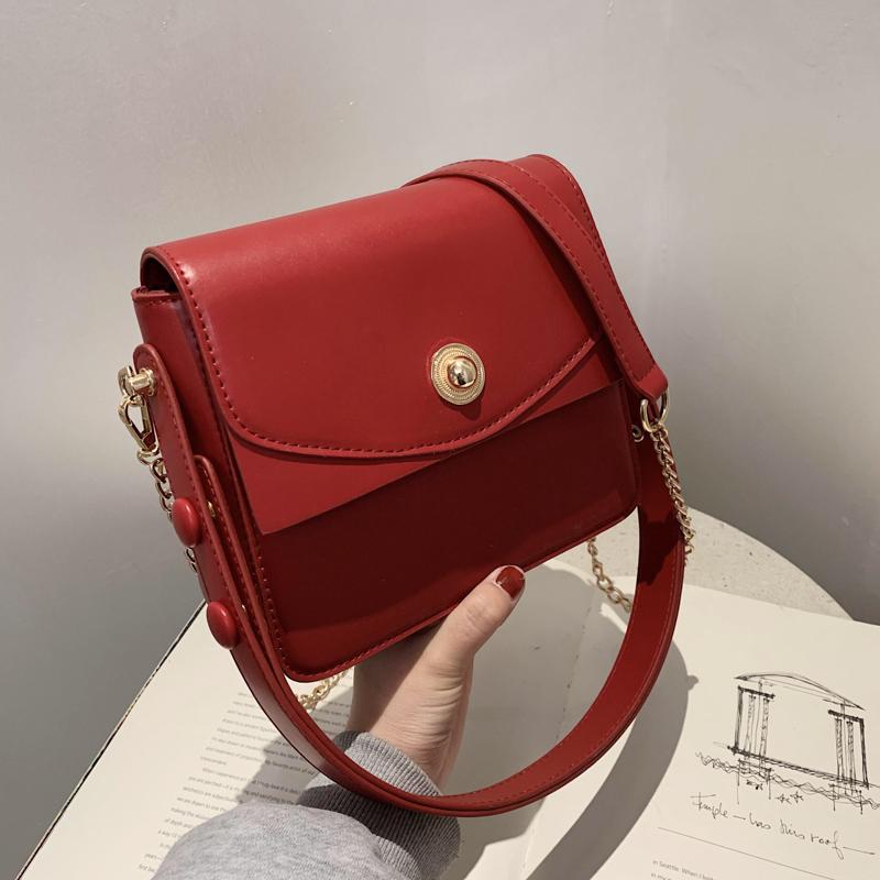 OLSITTI Fashion Chain Women Handbags New Solid Color PU Leather Casual Luxury Shoulder Bags for Women 2021 New Crossbody Bags, Black
OLSITTI Fashion Chain Women Handbags New Solid Color PU Leather Casual Luxury Shoulder Bags for Women 2021 New Crossbody Bags, Black