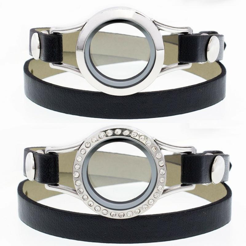 10pcs living memory locket man bracelet 316L stainless steel floating locket with black real leather bracelet woman
10pcs living memory locket man bracelet 316L stainless steel floating locket with black real leather bracelet woman