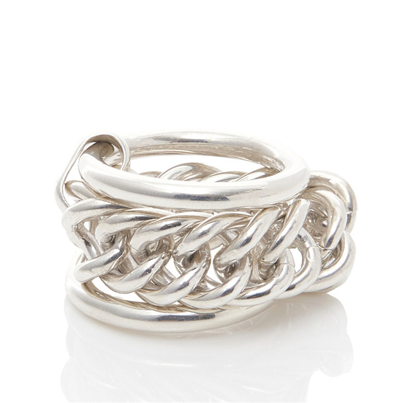 Ambushion Ring Unique Chain Blockade Three 925 Male Rings Japanese Women and South Chorea Jewelry Tendency 2dbq
Ambushion Ring Unique Chain Blockade Three 925 Male Rings Japanese Women and South Chorea Jewelry Tendency 2dbq