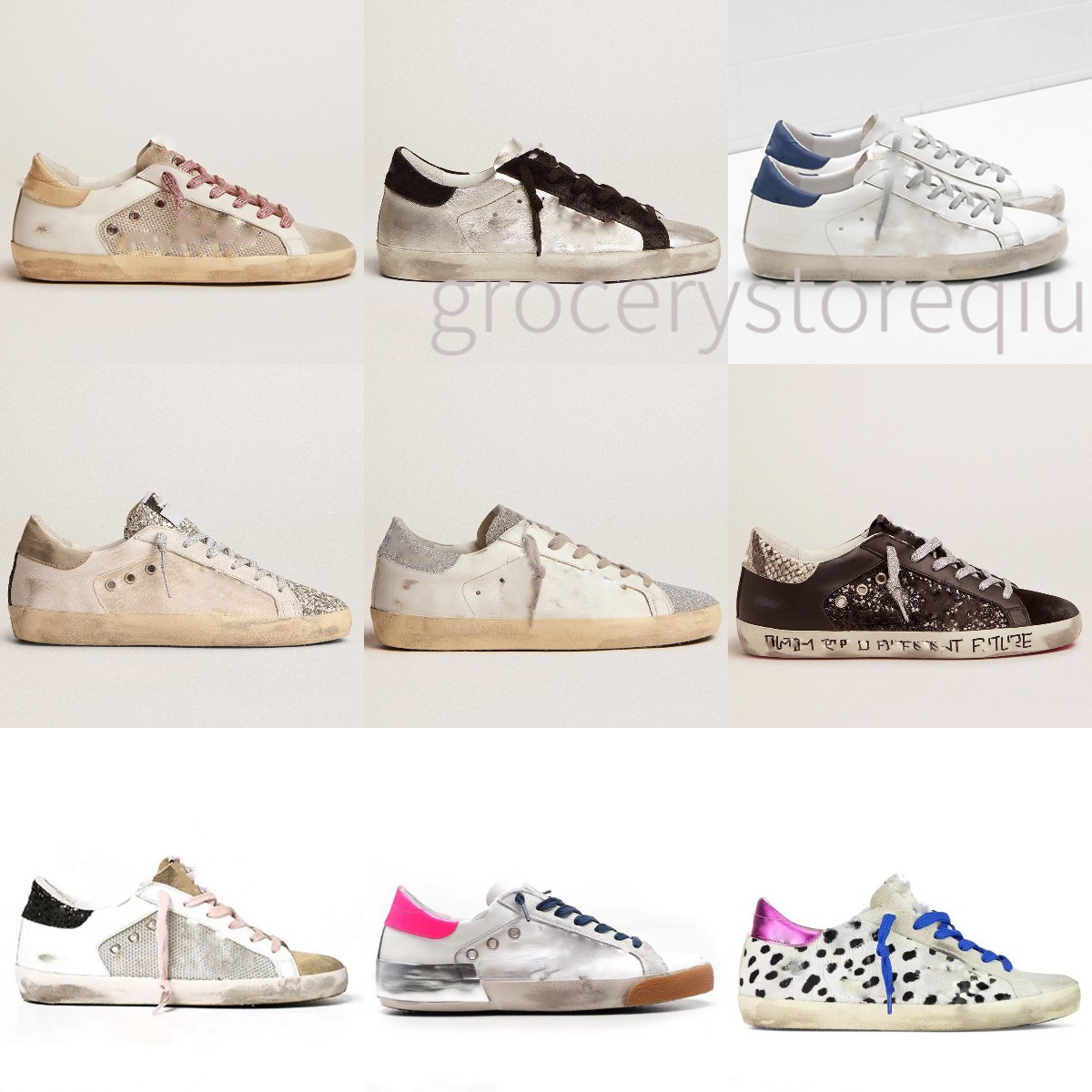 Deluxe Brand Golden Super Star Sneakers Women Casual Shoes luxury fashion Italy pink-gold glitter Classic White Do-old Dirty Shoe, Star 6 zebra star
Deluxe Brand Golden Super Star Sneakers Women Casual Shoes luxury fashion Italy pink-gold glitter Classic White Do-old Dirty Shoe, Star 6 zebra star