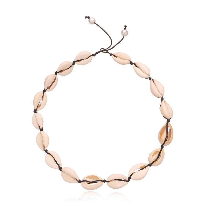 Chokers The Fashion Jewelry Women Atmosphere Hawaii Casual Collar Accessories Pure Handmade Shell Short Collarbone Necklace
Chokers The Fashion Jewelry Women Atmosphere Hawaii Casual Collar Accessories Pure Handmade Shell Short Collarbone Necklace