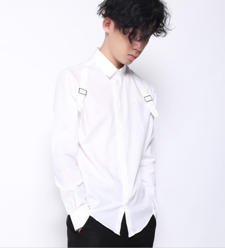 2021 S-6xl!! Cotton Men's New Will See Front-end Button Long Personality Popular Shirt Thin Body. 3CFG, White
2021 S-6xl!! Cotton Men's New Will See Front-end Button Long Personality Popular Shirt Thin Body. 3CFG, White
