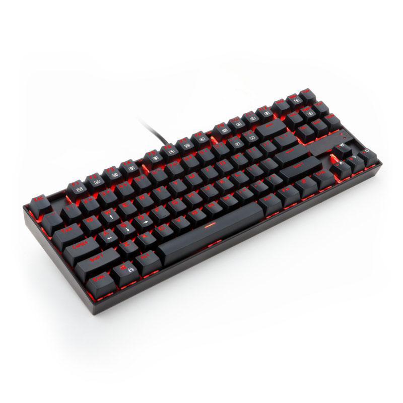 Gaming Mechanical Keyboard 87 Keys Blue Switch Wired Keyboard Metal Panel Anti-ghosting RGB Red Backlit For Gamer PC Laptop
Gaming Mechanical Keyboard 87 Keys Blue Switch Wired Keyboard Metal Panel Anti-ghosting RGB Red Backlit For Gamer PC Laptop