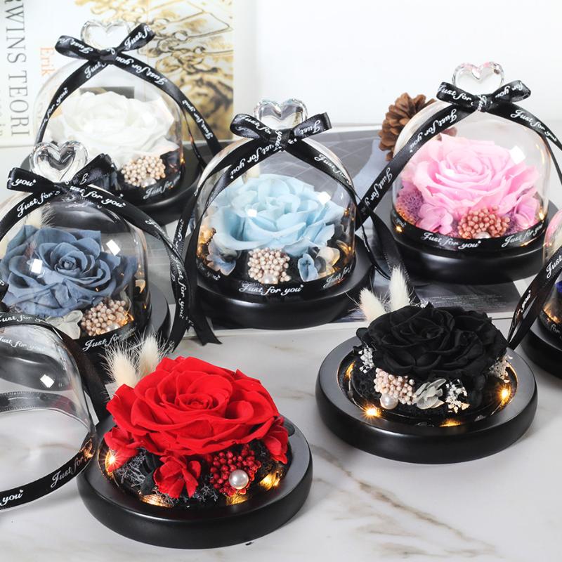 Valentines Day Gift Preserved In Glass Dome Wedding Gifts for Guests Mother's Day Valentines Decor, Style 6
Valentines Day Gift Preserved In Glass Dome Wedding Gifts for Guests Mother's Day Valentines Decor, Style 6