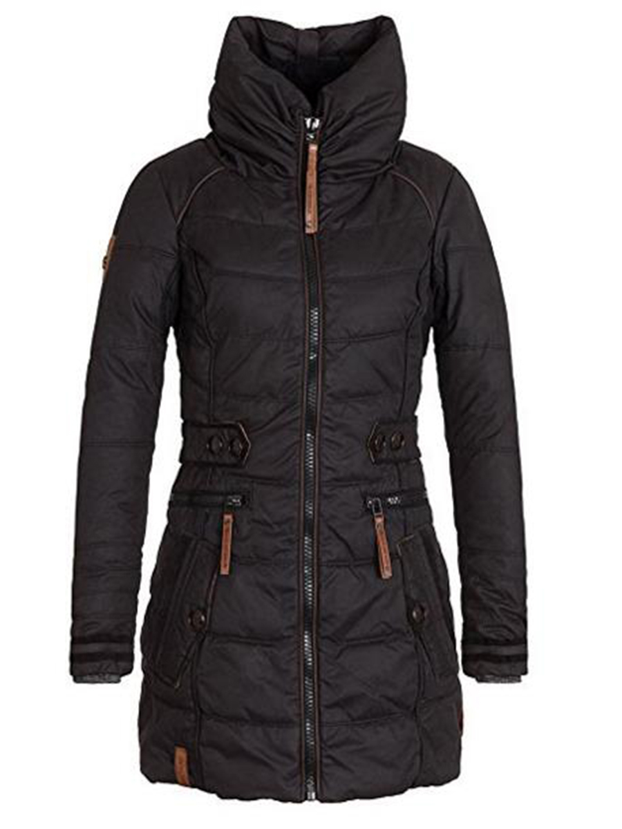 Winter Jacket Plus Size Womens Parkas Thicken Warm Outerwear Solid Hooded Coats Maxi Female Slim Cotton Padded Basic Tops 201023