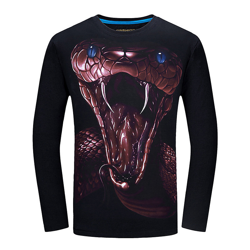 T-Shirt Men Spring Autumn New Cotton 3d T Shirt Funny Printed Roses Ghost Tshirt O neck Long Sleeve Brand Tops Tee homme 201203, Black
T-Shirt Men Spring Autumn New Cotton 3d T Shirt Funny Printed Roses Ghost Tshirt O neck Long Sleeve Brand Tops Tee homme 201203, Black
