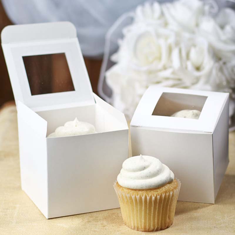9X9X9CM Square White Window Cupcake Box w/ Insert Wedding Favors Cupcake Package Party Sweet Boxes Baking Packing Supplies
9X9X9CM Square White Window Cupcake Box w/ Insert Wedding Favors Cupcake Package Party Sweet Boxes Baking Packing Supplies