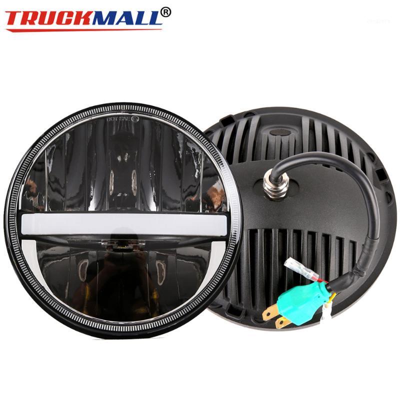 DOT EMARK Approved 7inch LED Headlight with Daytime Running Light Headlamp with Turn Signal For Defender Lada Niva1
DOT EMARK Approved 7inch LED Headlight with Daytime Running Light Headlamp with Turn Signal For Defender Lada Niva1