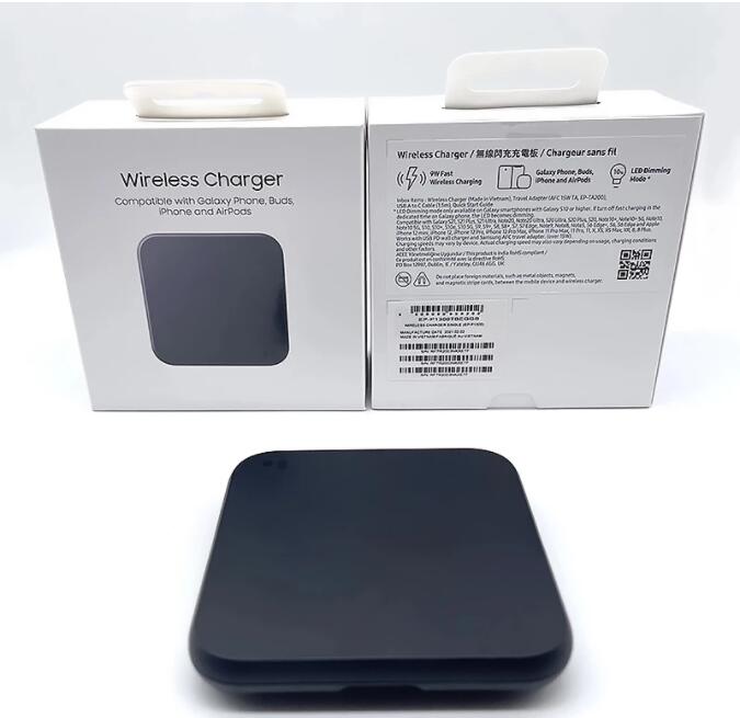 20pcs/lot Qi Wireless Charger Pad For Samsung Galaxy S21 Ultra S20 S10 S9 Note 20 10 9 8 Galaxy Buds Pro + Buds Live AirPods Pro EP P1300
20pcs/lot Qi Wireless Charger Pad For Samsung Galaxy S21 Ultra S20 S10 S9 Note 20 10 9 8 Galaxy Buds Pro + Buds Live AirPods Pro EP P1300