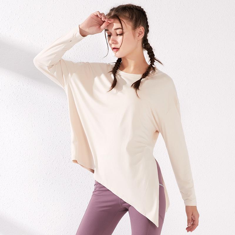 High elastic running fitness top hollowed out loose T-shirt bandage sports long sleeve Yoga shirts workout tops for women, Black
High elastic running fitness top hollowed out loose T-shirt bandage sports long sleeve Yoga shirts workout tops for women, Black