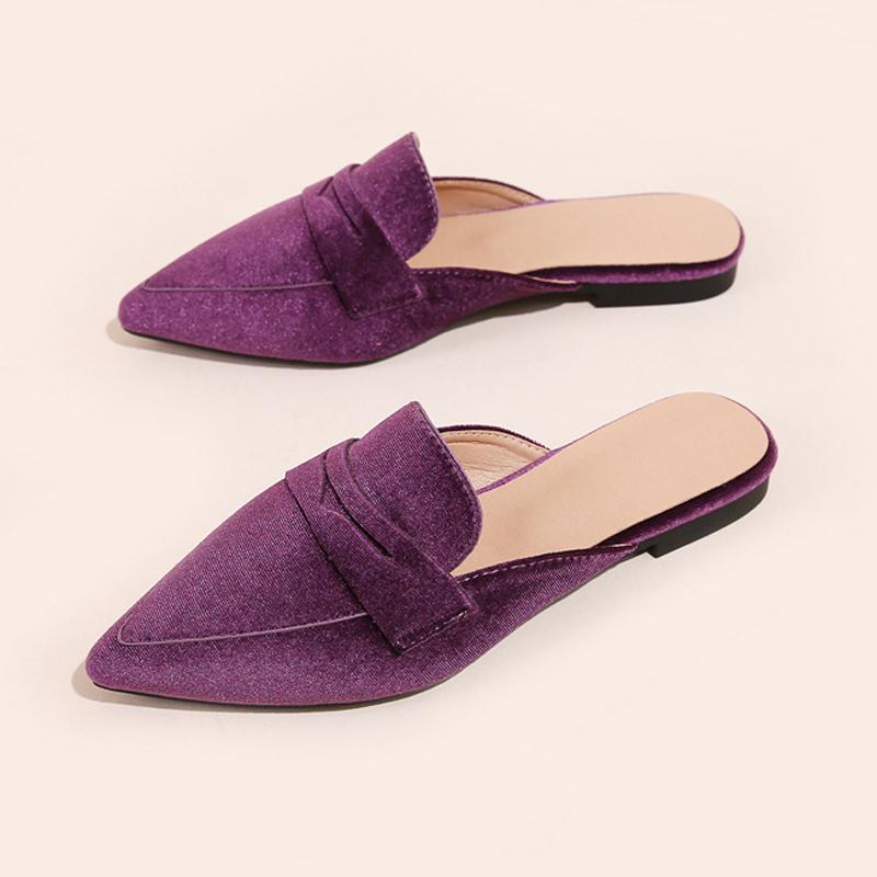 2021 Summer Simple Pointed Toe Flat Mules Slippers Women Slip On Flip Flops Outdoor Closed Toe Lazy Slides Sandals, Red
2021 Summer Simple Pointed Toe Flat Mules Slippers Women Slip On Flip Flops Outdoor Closed Toe Lazy Slides Sandals, Red