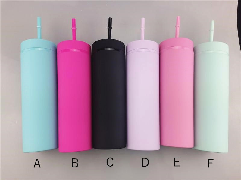 16oz mug matte acrylic tumbler colorful skinny tumblers plastic double wall coffee mugs with lids and straws, Customize
16oz mug matte acrylic tumbler colorful skinny tumblers plastic double wall coffee mugs with lids and straws, Customize