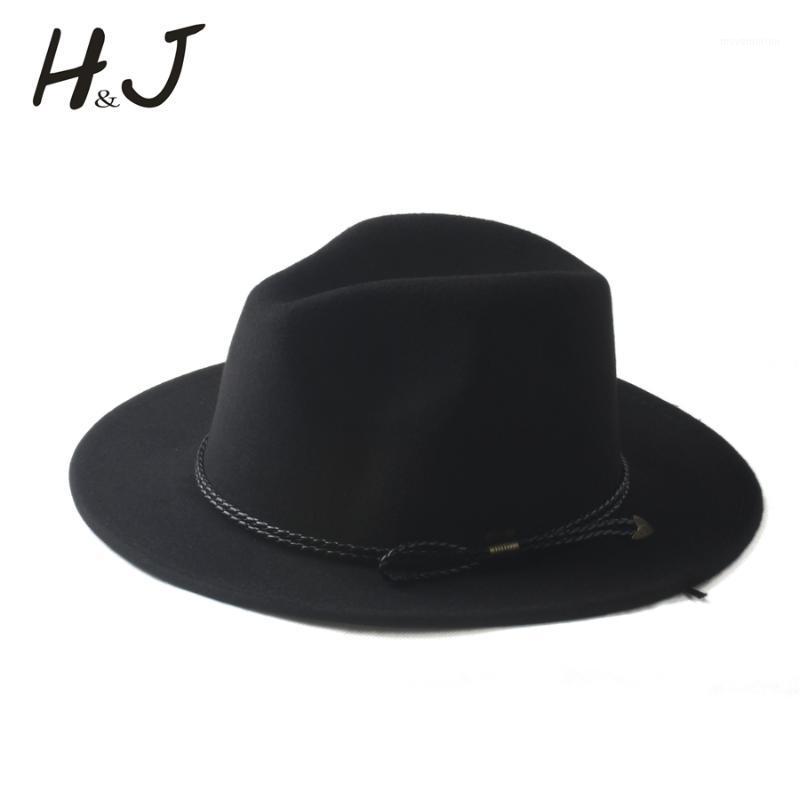 New Wool Unisex Men's Chapeu Feminino Fedora Hat Gentleman Woolen Wide Brim Jazz Cap Panama Fedora Top Sun hat For Women1, Black
New Wool Unisex Men's Chapeu Feminino Fedora Hat Gentleman Woolen Wide Brim Jazz Cap Panama Fedora Top Sun hat For Women1, Black