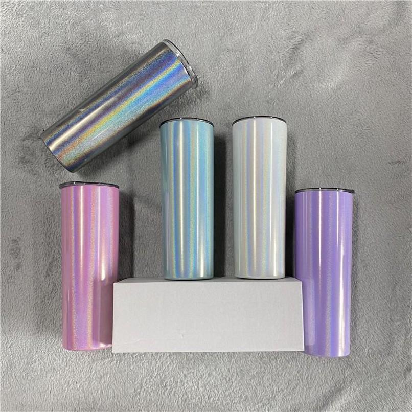 US Stock 20oz Blank Sublimation Tumbler With Straw Stainless Steel Glitter Wine Mugs Rainbow Tumbler Insulated Coffee Beer Cups, As the picture
US Stock 20oz Blank Sublimation Tumbler With Straw Stainless Steel Glitter Wine Mugs Rainbow Tumbler Insulated Coffee Beer Cups, As the picture