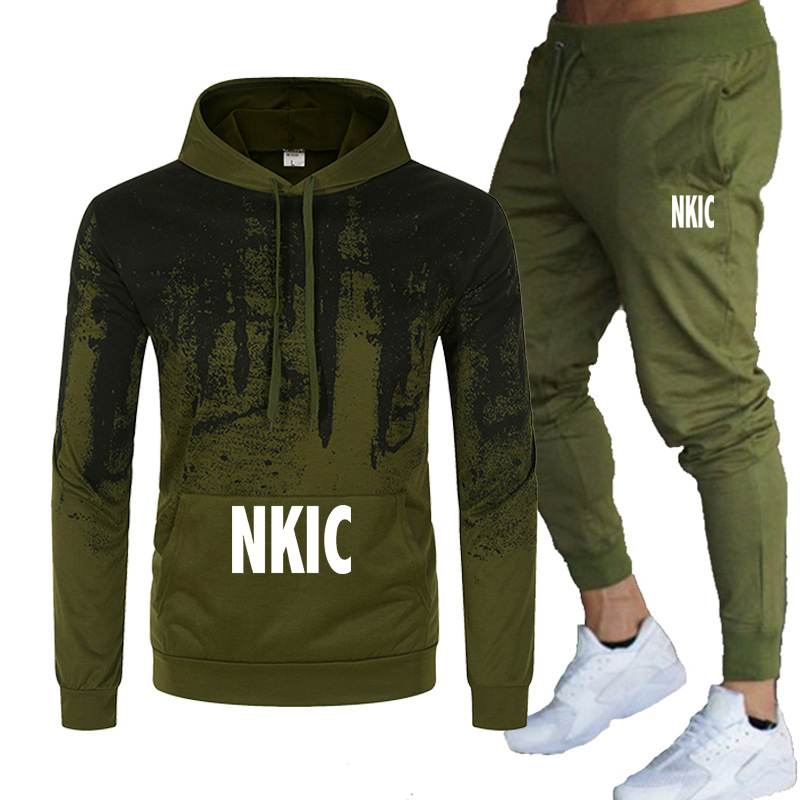 2022 Brand letter Print Men's Tracksuit Hoodie&Sweatpants Autumn High Quality Male Daily Casual Sports Outfits Cotton Jackets 2pcs Set
2022 Brand letter Print Men's Tracksuit Hoodie&Sweatpants Autumn High Quality Male Daily Casual Sports Outfits Cotton Jackets 2pcs Set
