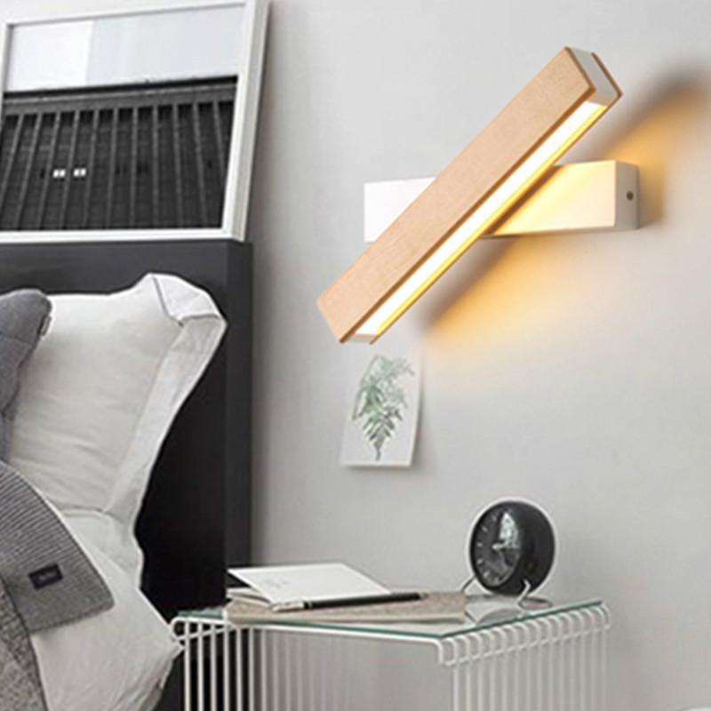 110-220V led wall lamp bedside black bedroom Nordic steering head living room wooden modern WJ11
110-220V led wall lamp bedside black bedroom Nordic steering head living room wooden modern WJ11