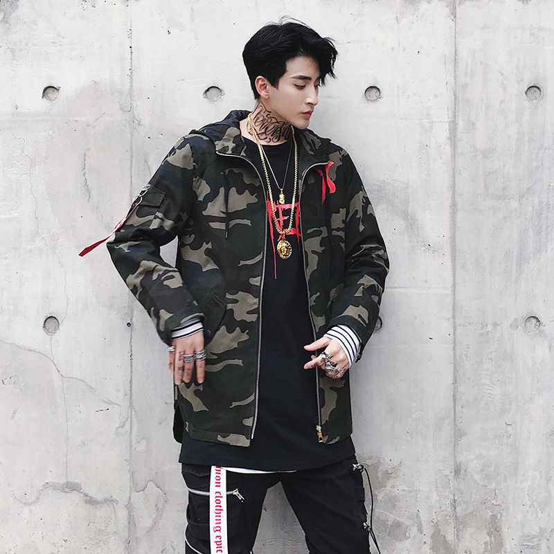 Men camouflage Jacket X Coat Jackets Hip Hop Camo Sunday Jackets Us Size S-XL 201116