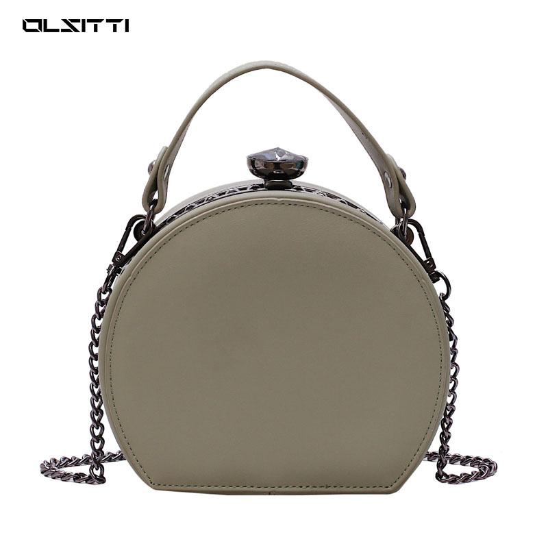 OLSITTI Solid Color PU Leather Shoulder Bags for Women 2021 New Casual Concise Small Round Bag Luxury Hand Crossbody Sac A Main, Black
OLSITTI Solid Color PU Leather Shoulder Bags for Women 2021 New Casual Concise Small Round Bag Luxury Hand Crossbody Sac A Main, Black