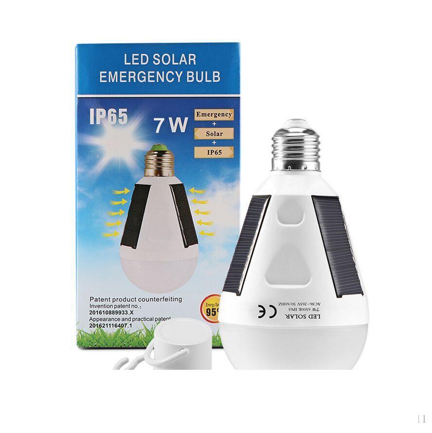 E27 7W 12W Solar Lamp 85-265V Energy Saving Light LED Intelligent Lamp Rechargeable Solar Emergency Bulb Daylight
E27 7W 12W Solar Lamp 85-265V Energy Saving Light LED Intelligent Lamp Rechargeable Solar Emergency Bulb Daylight