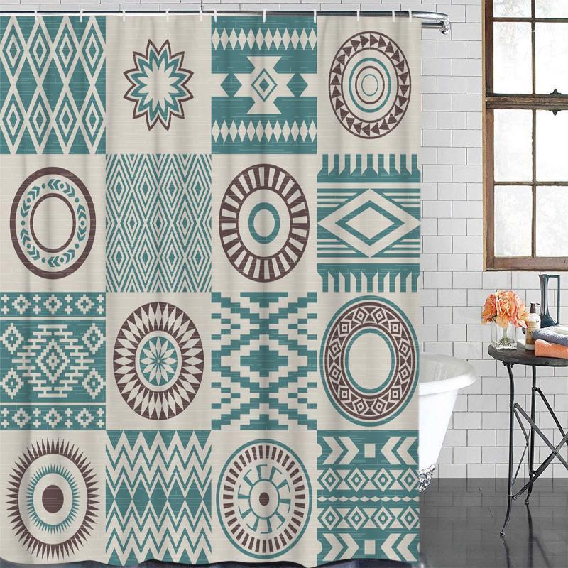 Bathroom Waterproof Curtain Geometic Circular Fabric Shower Curtain Home Bathroom Decor Shower1
Bathroom Waterproof Curtain Geometic Circular Fabric Shower Curtain Home Bathroom Decor Shower1