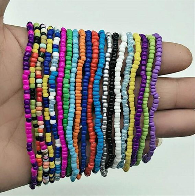 Crystal Beads Anklets Bracelets Women Girls Handmade Beach Anklet Stretch Bangle Ankle Wrist Bracelet Barefoot Sandals Foot Jewelry LY10191, Mixed colors 
Crystal Beads Anklets Bracelets Women Girls Handmade Beach Anklet Stretch Bangle Ankle Wrist Bracelet Barefoot Sandals Foot Jewelry LY10191, Mixed colors