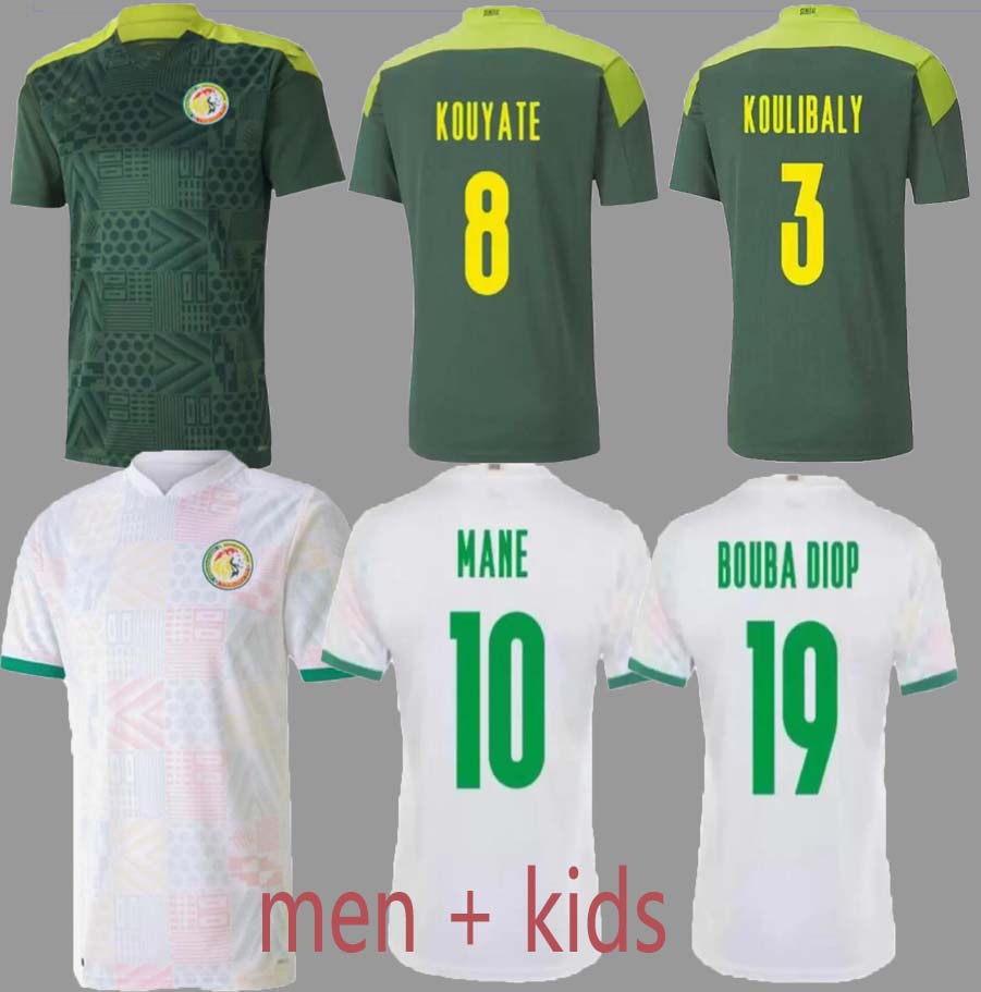 2122 Senegal soccer jerseys 2021 2022 African Cup champions national home away MANE KOULIBALY GUEYE KOUYATE SARR Maillot de football Uniforms jersey
2122 Senegal soccer jerseys 2021 2022 African Cup champions national home away MANE KOULIBALY GUEYE KOUYATE SARR Maillot de football Uniforms jersey