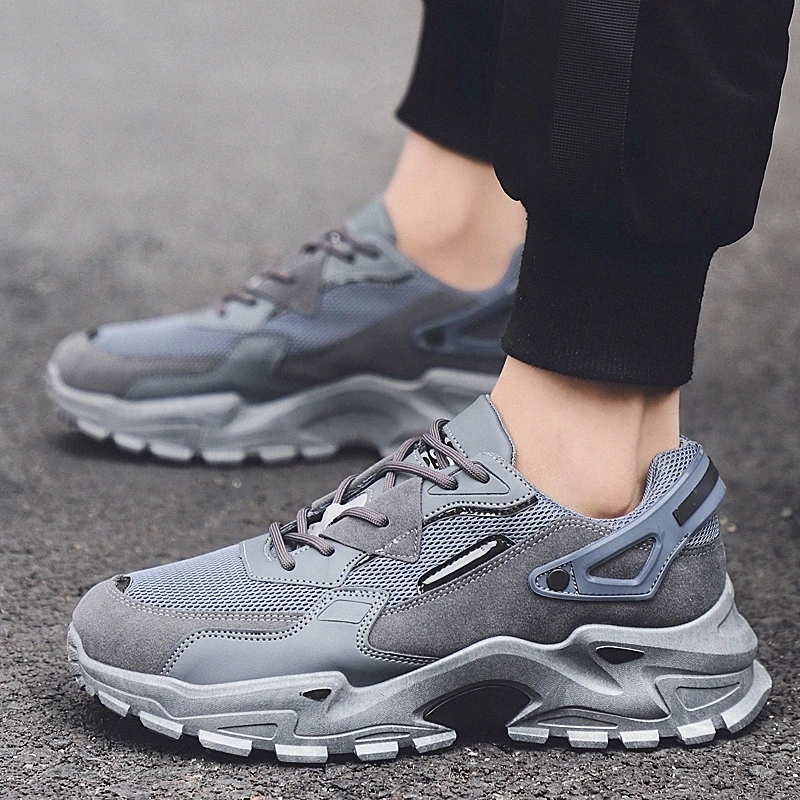 Fashion Dad Shoes Outdoor Casual Shoes Men Platform Chunky Sneakers for Men Lace-up Black Grey Mans Footwear Zapatillas Hombre #PU5H
Fashion Dad Shoes Outdoor Casual Shoes Men Platform Chunky Sneakers for Men Lace-up Black Grey Mans Footwear Zapatillas Hombre #PU5H