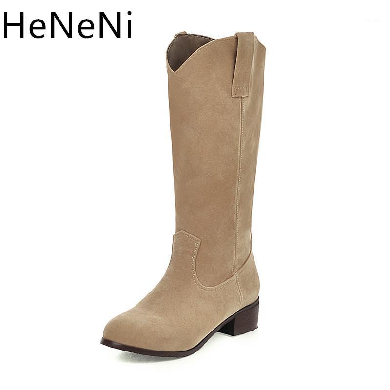 2020 New Fashion Women Boots Autumn Winter Shoes Slip-On Mid-Calf Solid Flat thick Heels Boots Mujer Shoes zapatos de mujer32-431, Black
2020 New Fashion Women Boots Autumn Winter Shoes Slip-On Mid-Calf Solid Flat thick Heels Boots Mujer Shoes zapatos de mujer32-431, Black