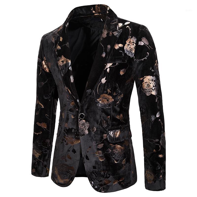 Mens Hipster Black Gold Rose Floral Bronzing Blazer Jacket Nightclub Men Suit Jacket Wedding Stage Singer Prom Slim Fit Blazers1, Red
Mens Hipster Black Gold Rose Floral Bronzing Blazer Jacket Nightclub Men Suit Jacket Wedding Stage Singer Prom Slim Fit Blazers1, Red