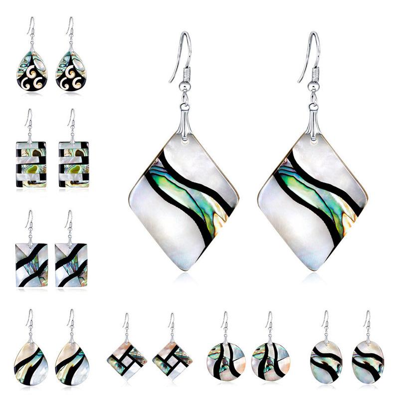 Best Selling Wild Temperament Abalone Shell Earrings European And American Female Creative Rotating Pendant
Best Selling Wild Temperament Abalone Shell Earrings European And American Female Creative Rotating Pendant