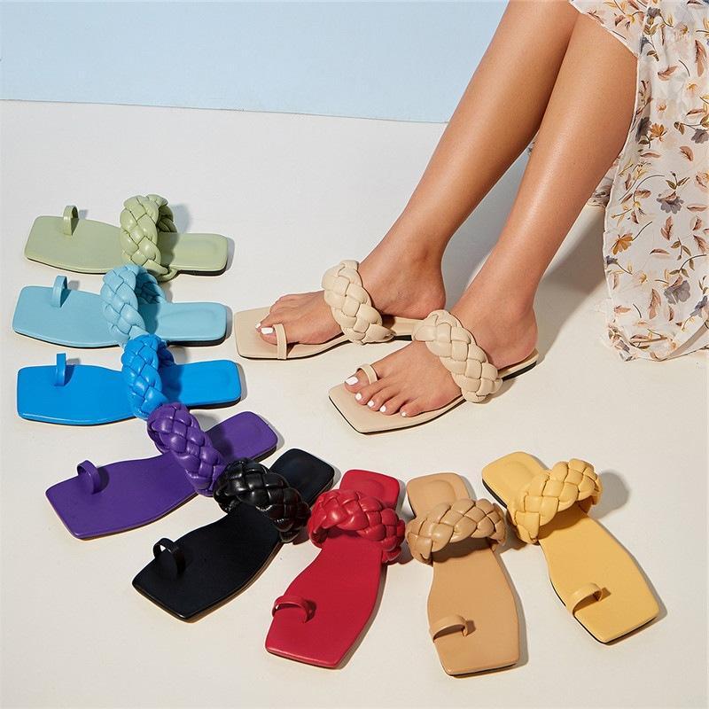 women summer beach flats shoes woman outdoor flip thong wovean PU leather slippers slides sandalias mujer sapato feminino D11551, Black
women summer beach flats shoes woman outdoor flip thong wovean PU leather slippers slides sandalias mujer sapato feminino D11551, Black
