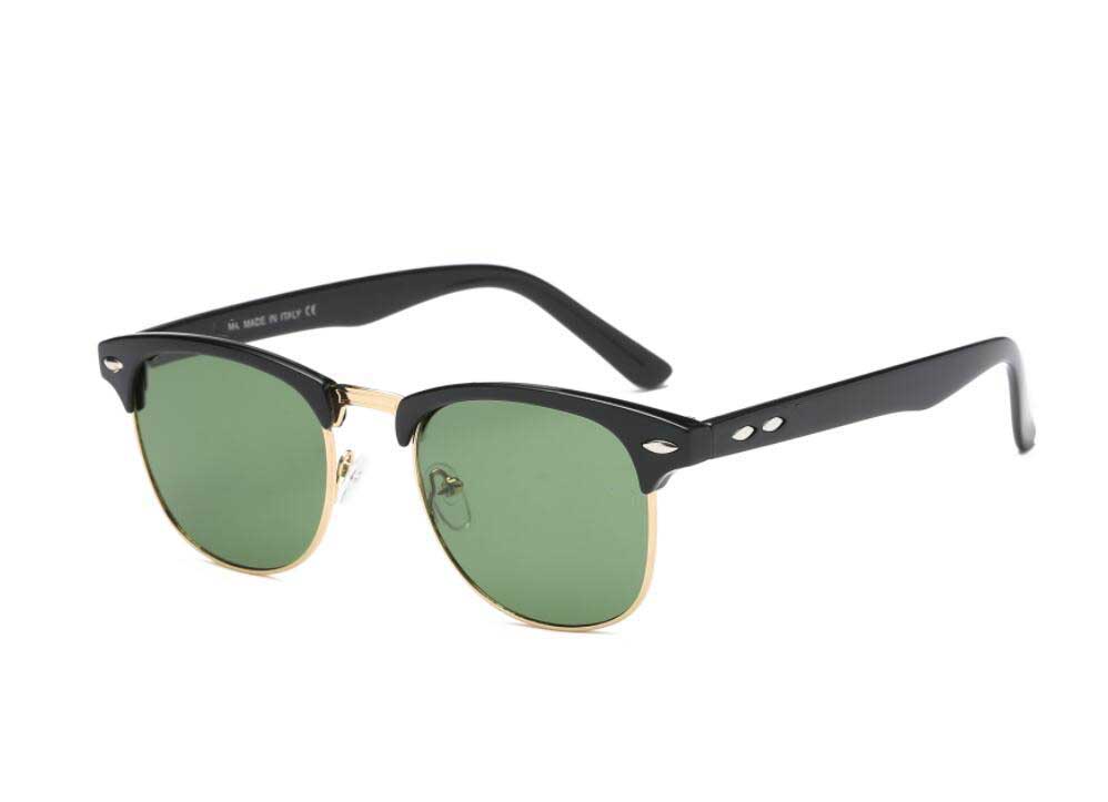 Sunglasses of Women Men Metal frame mirror glass lens, driving outdoor travel glasses Luxury Designer Sunglasses uv400 3016-2
Sunglasses of Women Men Metal frame mirror glass lens, driving outdoor travel glasses Luxury Designer Sunglasses uv400 3016-2