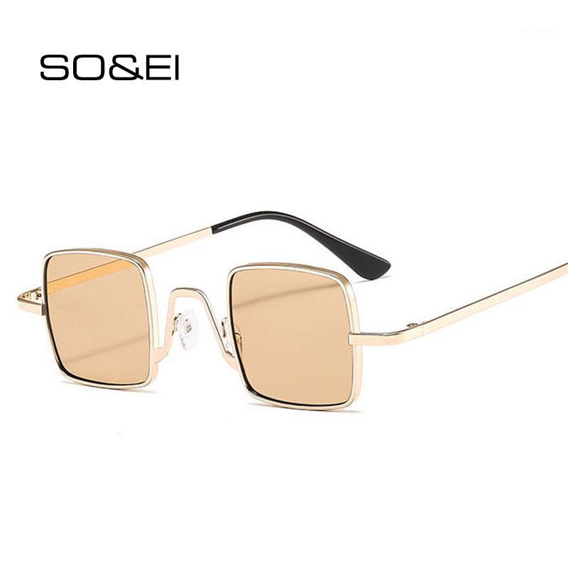 Sunglasses SO&EI Vintage Small Square Women Brand Designer Candy Colors Clear Mirror Lens Eyewear Fashion Men Sun Glasses UV4001
Sunglasses SO&EI Vintage Small Square Women Brand Designer Candy Colors Clear Mirror Lens Eyewear Fashion Men Sun Glasses UV4001