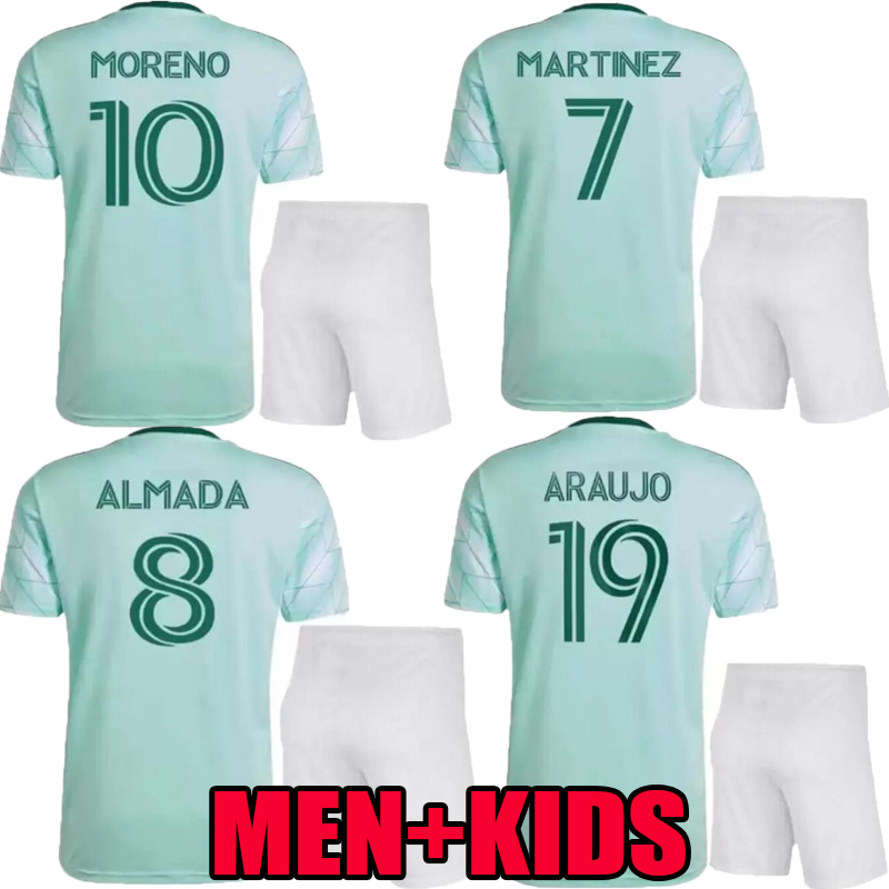 22 23 MLS Soccer jerseys Atlanta United 2022 2023 G.MARTINEZ MORENO TORRES DAMM men + kids kits away Player Fan Version football uniforms
22 23 MLS Soccer jerseys Atlanta United 2022 2023 G.MARTINEZ MORENO TORRES DAMM men + kids kits away Player Fan Version football uniforms