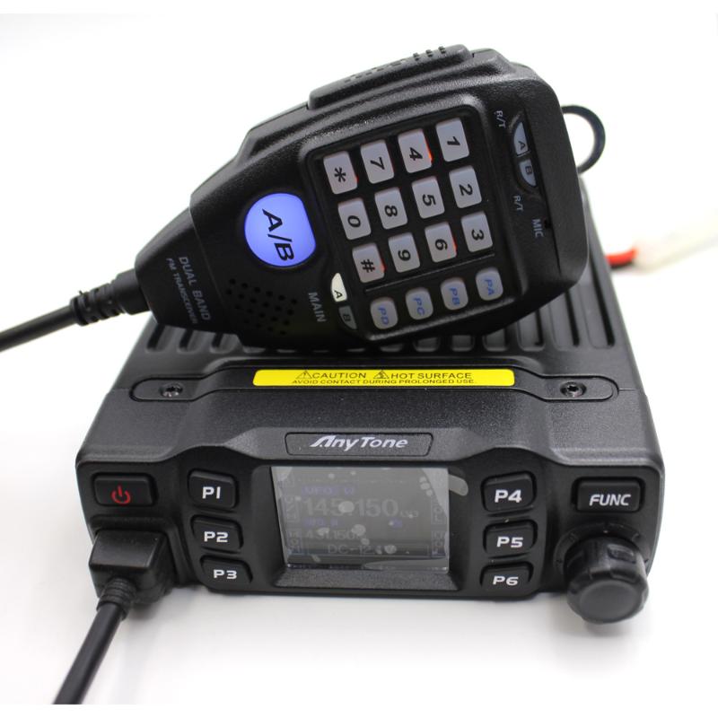 AnyTone AT-778UV Walkie Talkie 25W Dual Band Transceiver mini Mobile Radio VHF 136-174 UHF 400-480MHz Amateur Radio Ham
AnyTone AT-778UV Walkie Talkie 25W Dual Band Transceiver mini Mobile Radio VHF 136-174 UHF 400-480MHz Amateur Radio Ham