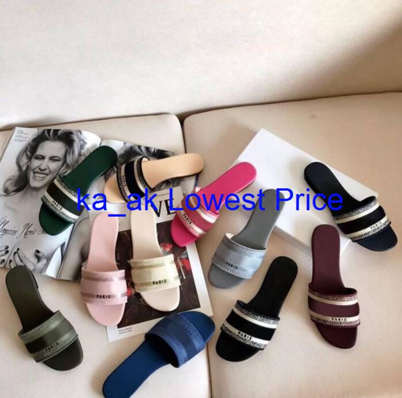 Designer slippers Paris Beach Slide Scuffs Womens Summer Sandals Ladies Flip Flops Sexy Slipper Women's Shoes Flat Bottom size 35-43 with, 17
Designer slippers Paris Beach Slide Scuffs Womens Summer Sandals Ladies Flip Flops Sexy Slipper Women's Shoes Flat Bottom size 35-43 with, 17