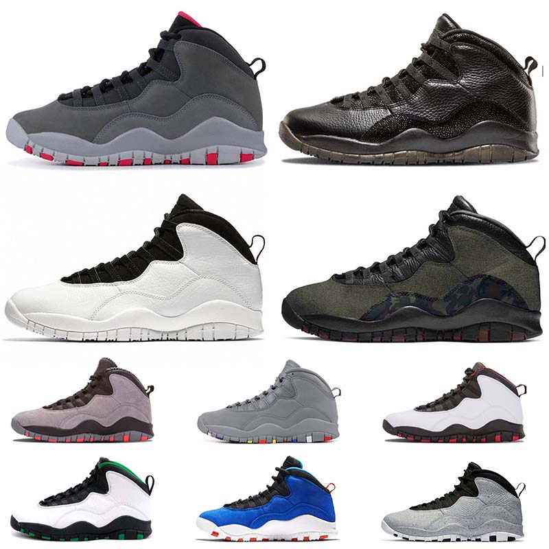 New High Quality Men 10 10s Basketball Shoes Jumpman Seattle Wings Powder Trainers Cool Grey Drake Ovo Black White Tinker Chicago Sneakers, B15 cool grey
New High Quality Men 10 10s Basketball Shoes Jumpman Seattle Wings Powder Trainers Cool Grey Drake Ovo Black White Tinker Chicago Sneakers, B15 cool grey