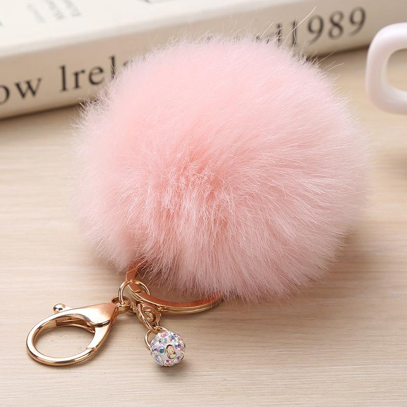 Cute Fluffy Keychain Bag Pendant Car Fur Pompom Keychain Ball Ornaments Key Ring Chain Copri Chiave 6C0089
Cute Fluffy Keychain Bag Pendant Car Fur Pompom Keychain Ball Ornaments Key Ring Chain Copri Chiave 6C0089