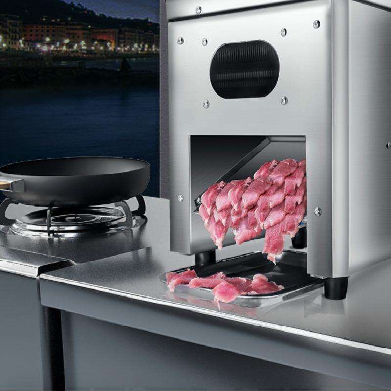 Stainless steel slicer Wire cutter Fully automatic Meat grinder Sliced meat dicing machine Electric commercial slicer
Stainless steel slicer Wire cutter Fully automatic Meat grinder Sliced meat dicing machine Electric commercial slicer