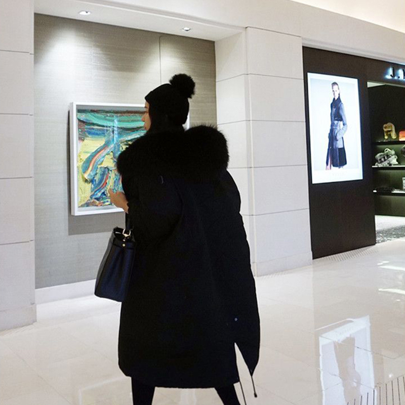 Women Winter Warm Coat Hooded Streetwear Sustans Army Green Outwear Jacket Long Mujer Parkas Womens Clothing 201019