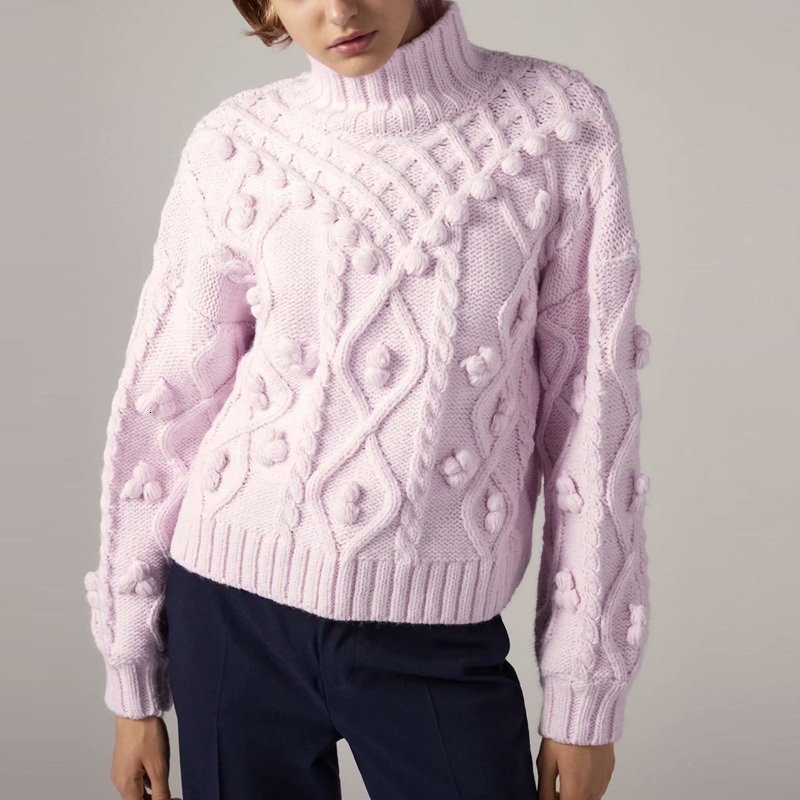 2021 New Autumn Winter Women Sweaters Quality Pullovers Warm Long Sleeve High Neck Vintage Tops Lady Sweater Qhwg
2021 New Autumn Winter Women Sweaters Quality Pullovers Warm Long Sleeve High Neck Vintage Tops Lady Sweater Qhwg