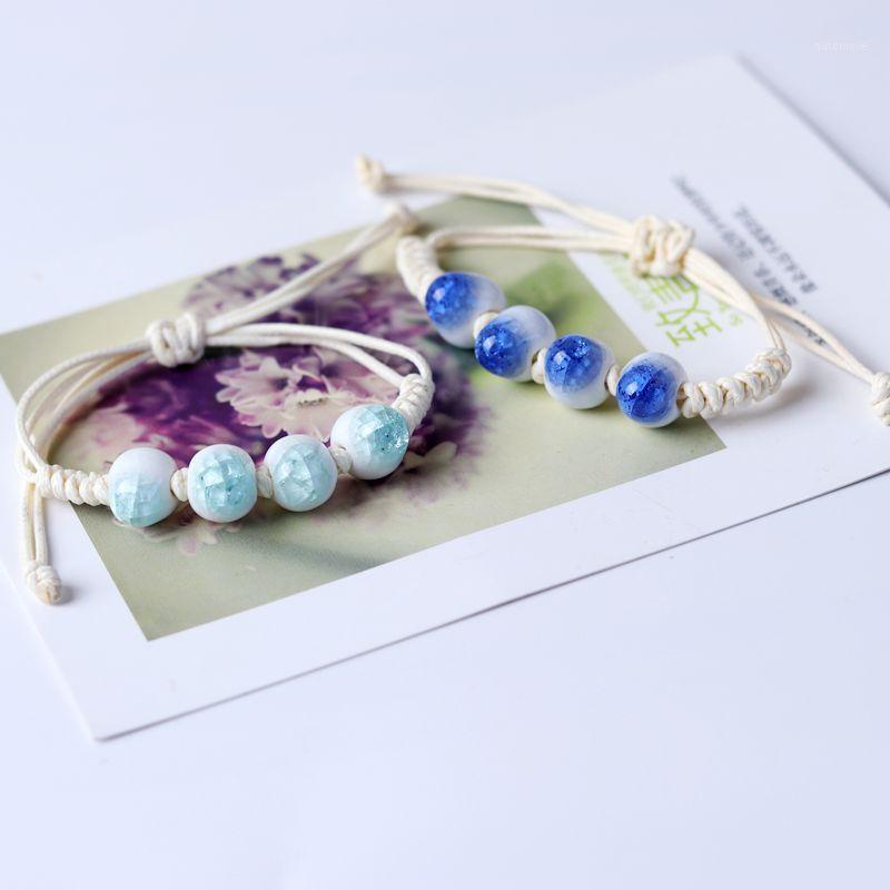 Fashion Simple Handmade Woven Ceramic Beads Adjustable Bracelet Personality Girl Women's Accessories Ethnic Style Jewelry1
Fashion Simple Handmade Woven Ceramic Beads Adjustable Bracelet Personality Girl Women's Accessories Ethnic Style Jewelry1