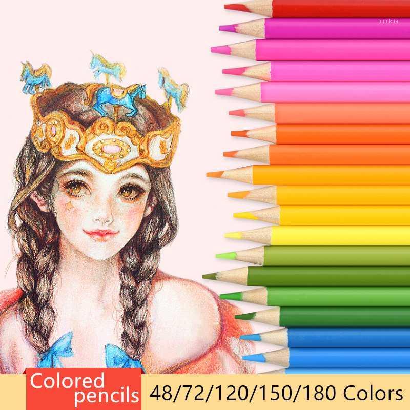 Watercolor Pencils Oily Colored Pencils Set For Art Students Professionals 48/72/120/150/160/180 Colors1
Watercolor Pencils Oily Colored Pencils Set For Art Students Professionals 48/72/120/150/160/180 Colors1